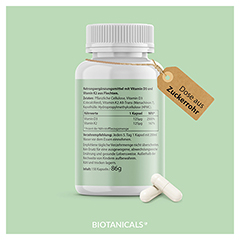 BIOTANICALS Vitamin D3+K2 Kapseln 150 Stück - Info 2