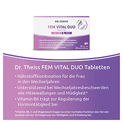 DR.THEISS FEM VITAL DUO Tabletten 56 Stck - Info 2