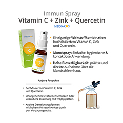 VITAMIN C+ZINK+Quercetin Mediakos Immun Spray 20 Milliliter - Info 2
