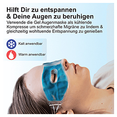 IEA Medical Kalt Warmkompresse Augenmaske 3 Stck - Info 2