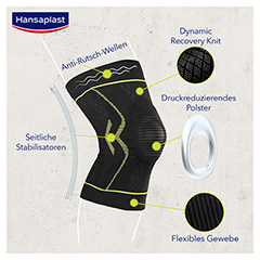 HANSAPLAST Sport Knie-Bandage Gr.L 1 Stück - Info 3