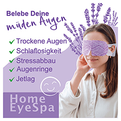IEA Medical wrmende Augenmaske Lavendel 5 Stck - Info 3