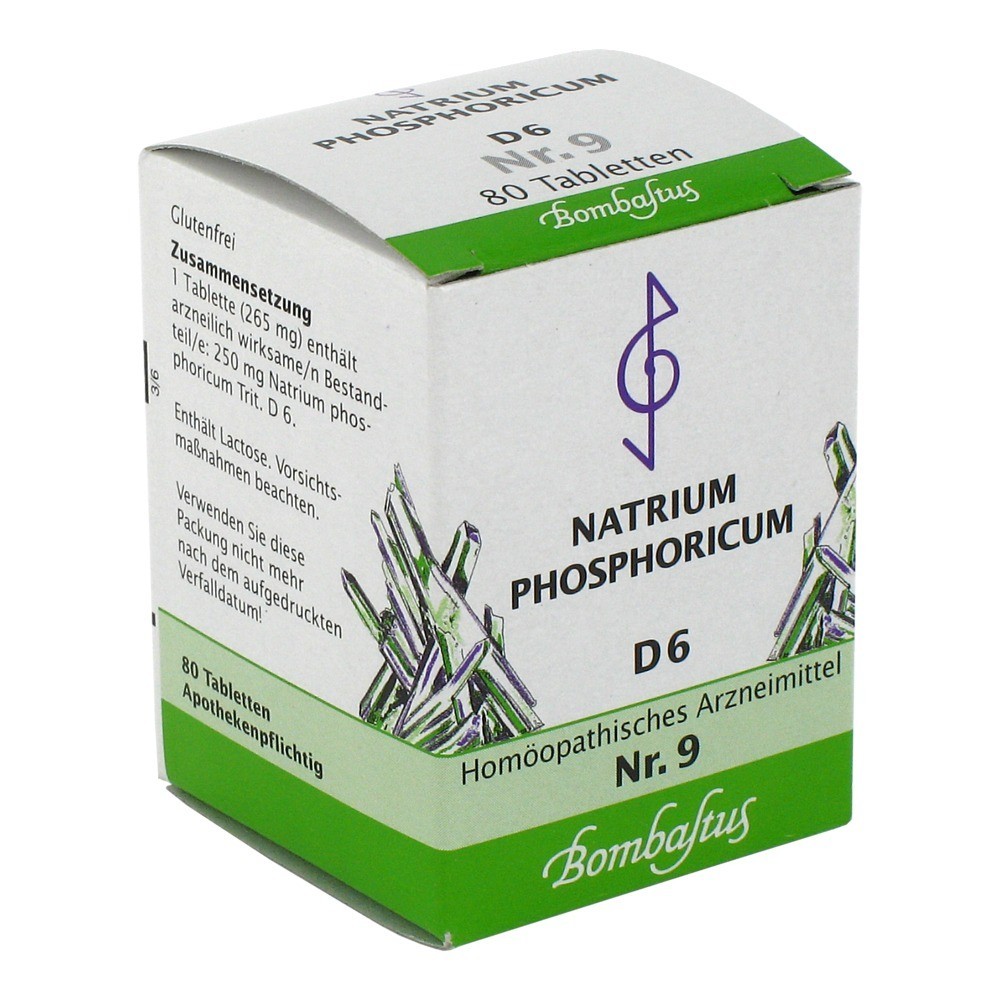 Biochemie 9 Natrium phosphoricum D 6 Tabletten 80 Stück