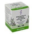 BIOCHEMIE 10 Natrium sulfuricum D 6 Tabletten 80 Stck N1