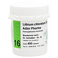BIOCHEMIE Adler 16 Lithium chloratum D 12 Tabl. 400 Stück