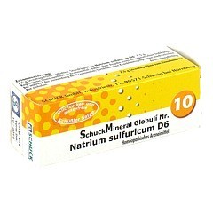 SCHUCKMINERAL Globuli 10 Natrium sulfuricum D6