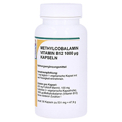 METHYLCOBALAMIN 1000 g Vitamin B12 Kapseln