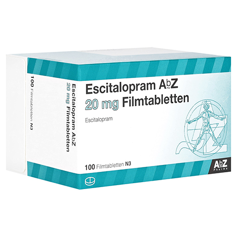 Escitalopram AbZ 20mg 100 Stck N3