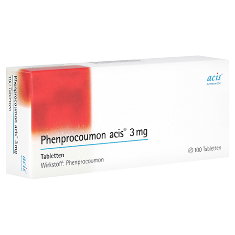 Phenprocoumon acis 3mg 100 Stck N3