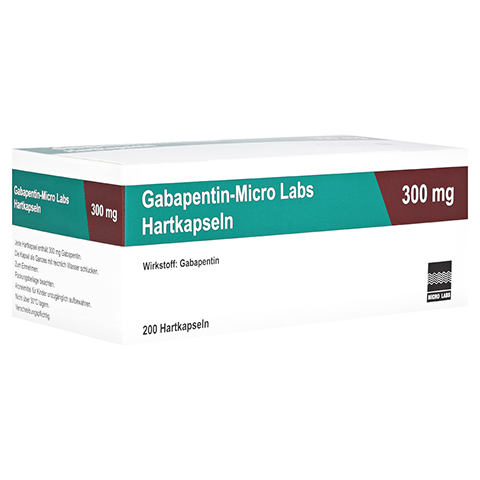Gabapentin-Micro Labs 300mg 200 Stck N3