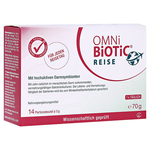 OMNi-BiOTiC® REISE Pulver Beutel 14x5 Gramm