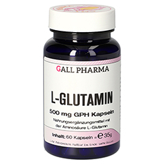 L-GLUTAMIN 500 mg GPH Kapseln