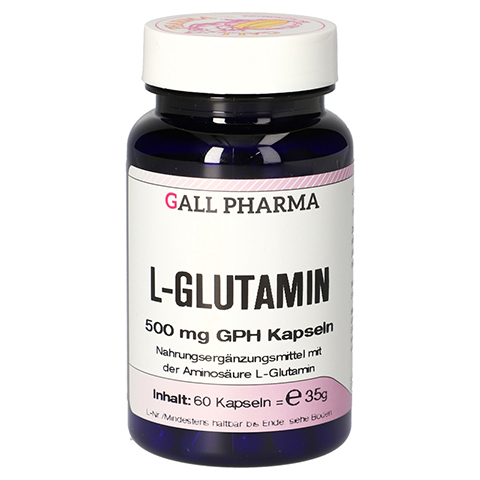 L-GLUTAMIN 500 mg GPH Kapseln 60 Stck