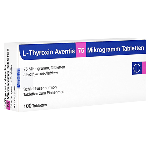 L-Thyroxin Aventis 75 Mikrogramm 100 Stck N3