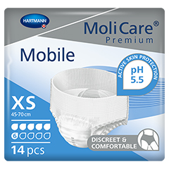 MOLICARE Premium Mobile 6 Tropfen Gr.XS