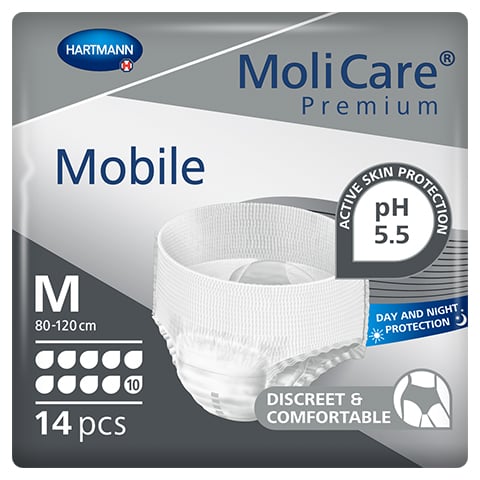 MOLICARE Premium Mobile 10 Tropfen Gr.M 14 Stck