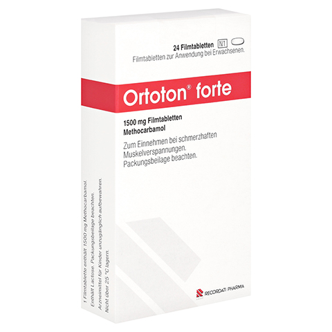 ORTOTON forte 1500 mg Filmtabletten 24 Stck N1