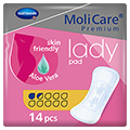 MOLICARE Premium lady pad 1,5 Tropfen 14 Stck