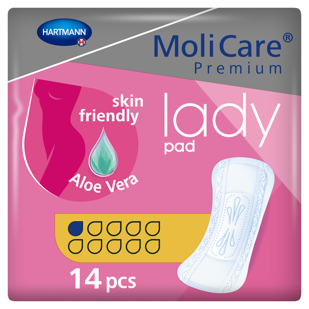 MOLICARE Premium lady pad 1 Tropfen 14 Stück