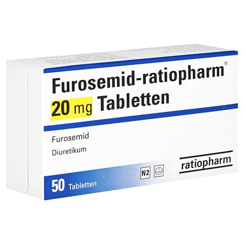 Furosemid-ratiopharm 20mg 50 Stck N2