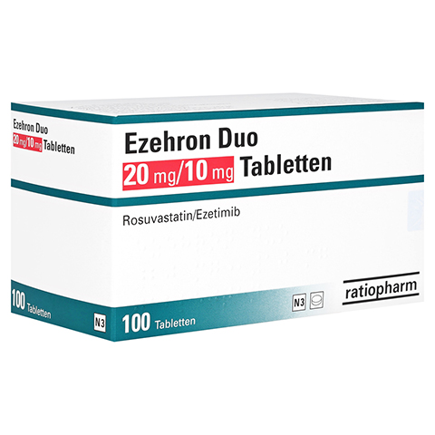 EZEHRON Duo 20 mg/10 mg Tabletten 100 Stck N3
