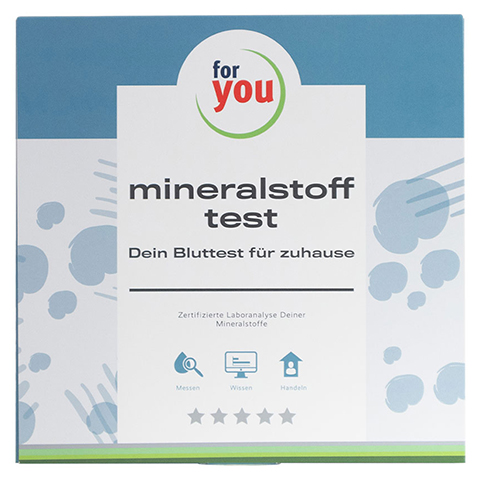 FOR YOU mineralstoff-Test 1 Stck