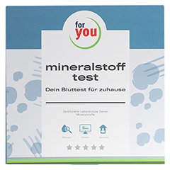 FOR YOU mineralstoff-Test 1 Stck