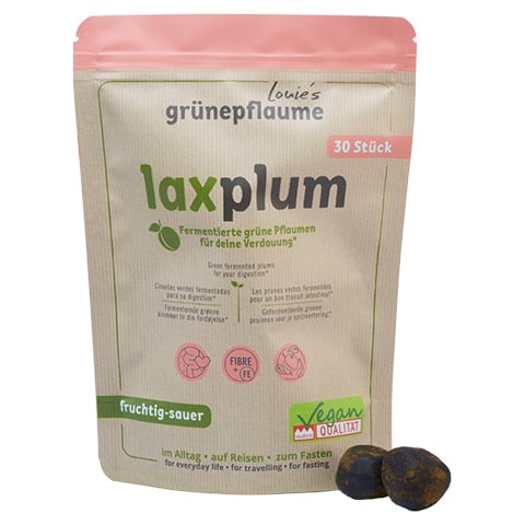 LAXPLUM fermentierte grne Pflaumen 30 Stck