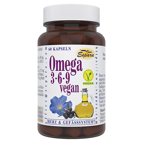 OMEGA-3-6-9 vegan Kapseln 60 Stck