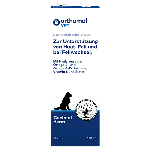 ORTHOMOL VET Canimol derm Serum f.Hunde 100 Milliliter