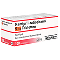 Ramipril-ratiopharm 5mg 100 Stck N3