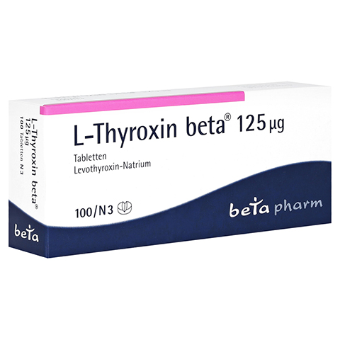 L-Thyroxin beta 125g 100 Stck N3