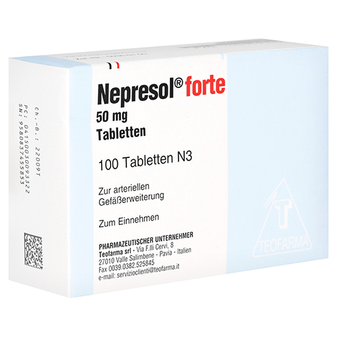 NEPRESOL forte Tabletten 100 Stück N3
