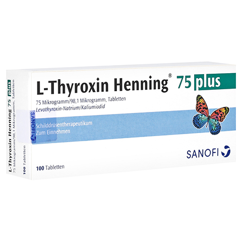 L-Thyroxin Henning 75 plus 100 Stück N3