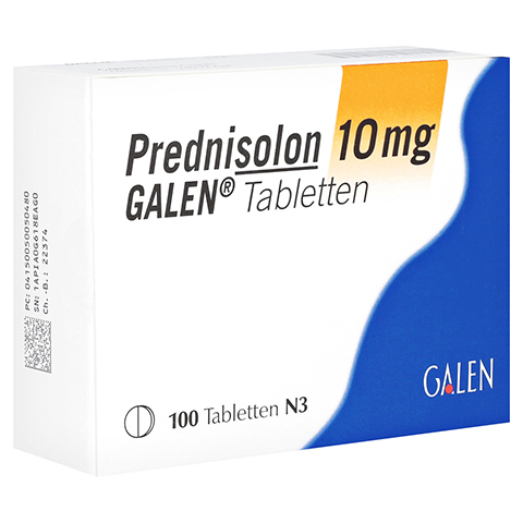 PREDNISOLON 10 mg GALEN Tabletten 100 Stck N3