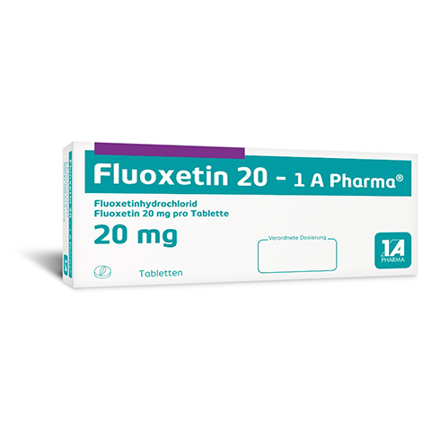 Fluoxetin 20-1A Pharma 100 Stck N3