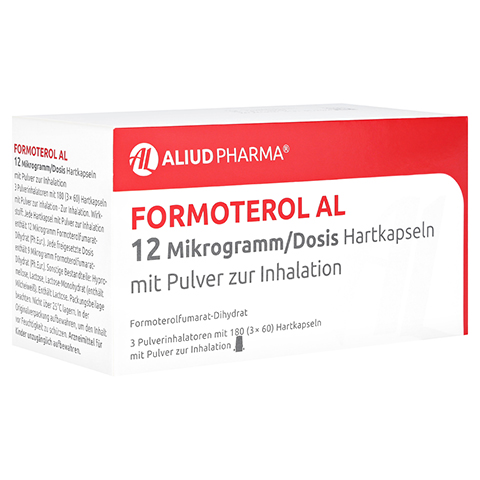 Formoterol AL 12 Mikrogramm/Dosis 3x60 Stck N3
