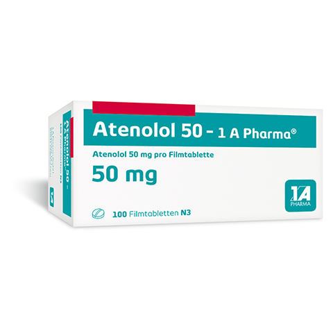 Atenolol 50-1A Pharma 100 Stück N3