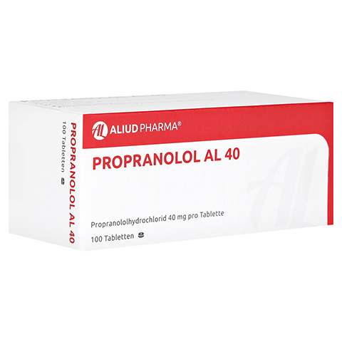 Propranolol AL 40 100 Stück N3