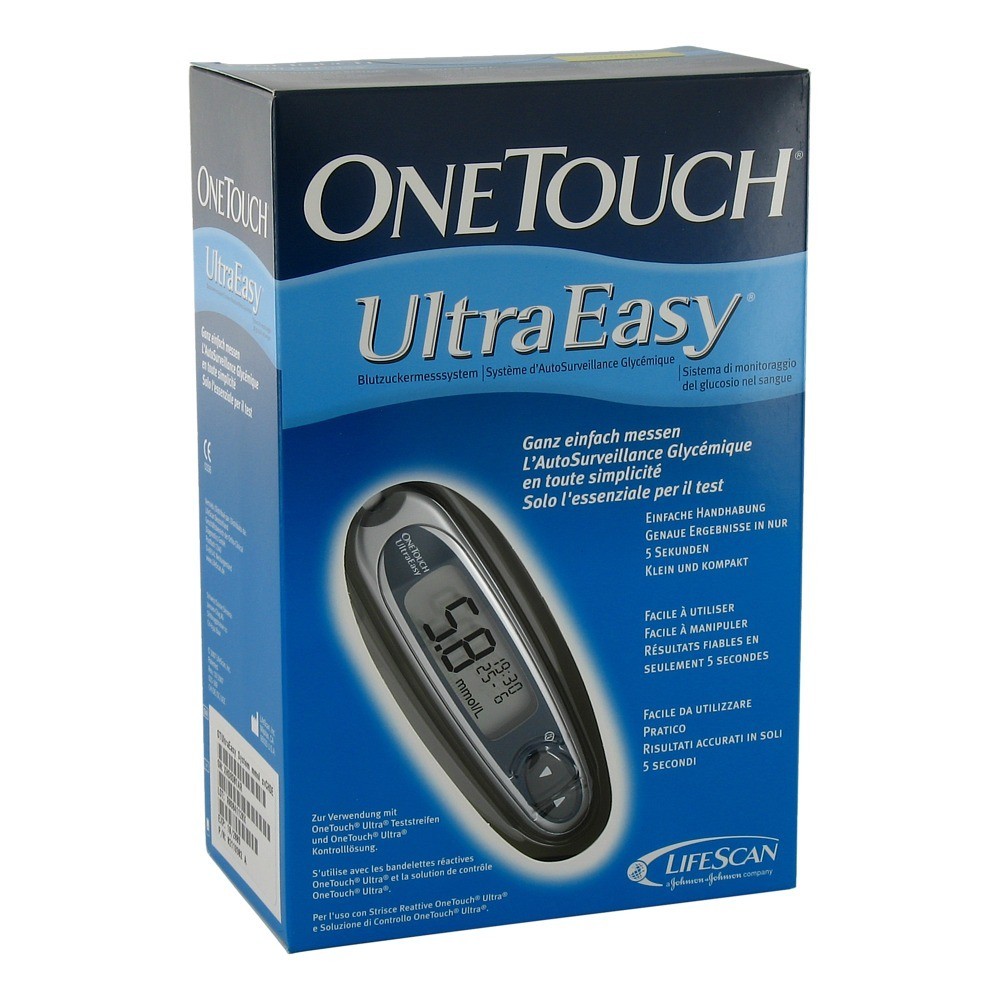 One Touch Ultra Easy Blutzucker Messsyst Mmol L St Ck Online