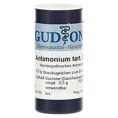 ANTIMONIUM TARTARICUM C 30 Einzeldosis Globuli 0.5 Gramm N1