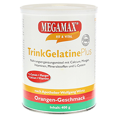 MEGAMAX Trinkgelatine Pulver 400 Gramm