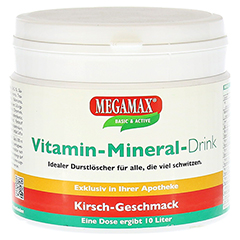 Megamax Vita Mineral Drink Kirsche Pulver 350 Gramm