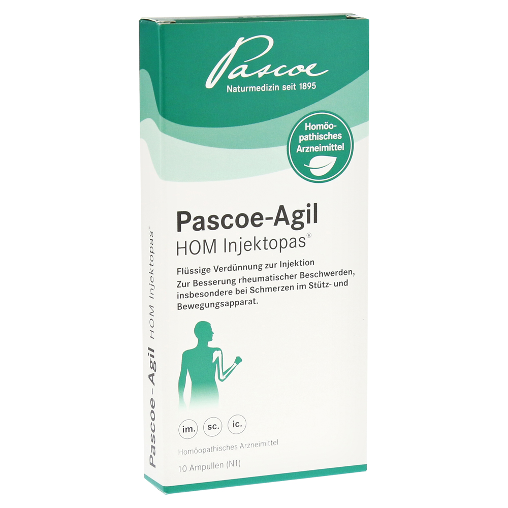 PASCOE-Agil HOM Injektopas Ampullen 10x2 Milliliter
