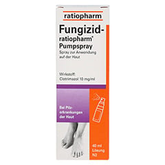 Fungizid-ratiopharm Pumpspray 40 Milliliter N2 - Vorderseite