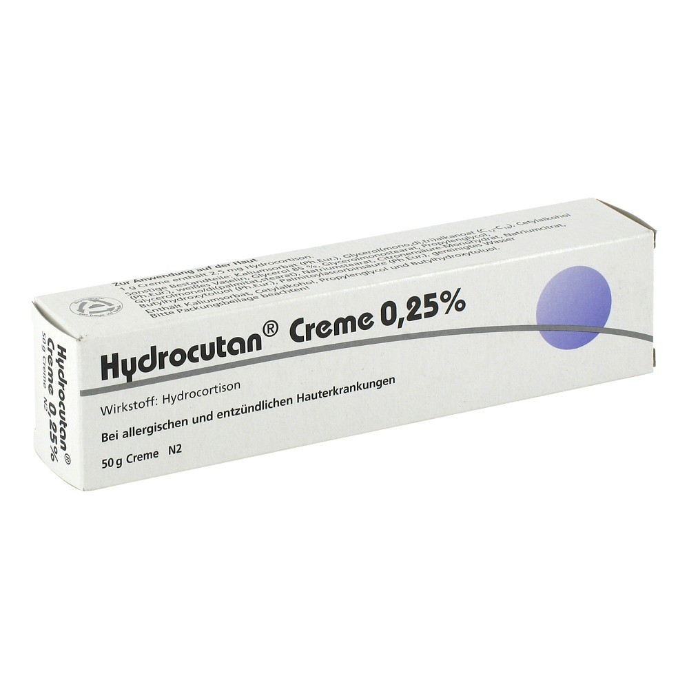 Hydrocutan 0,25% Creme 50 Gramm
