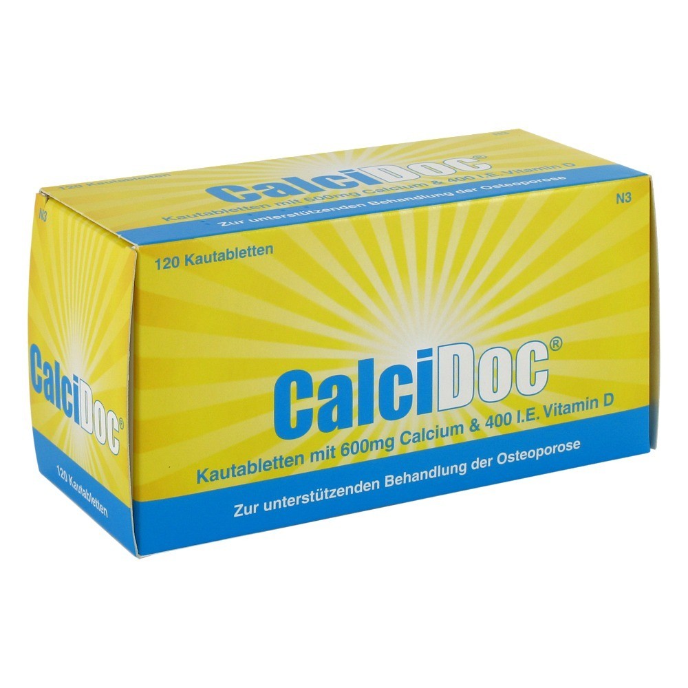 CalciDoc Kautabletten 120 Stück