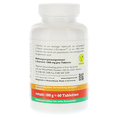 L-CARNIPURE 1000 mg Kautabletten 60 Stck - Rechte Seite