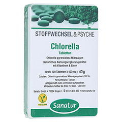 CHLORELLA MIKROALGEN 400 mg Sanatur Tabletten 100 Stck