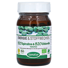 BIOSPIRULINA & Biochlorella 2in1 Tabletten 250 Stck